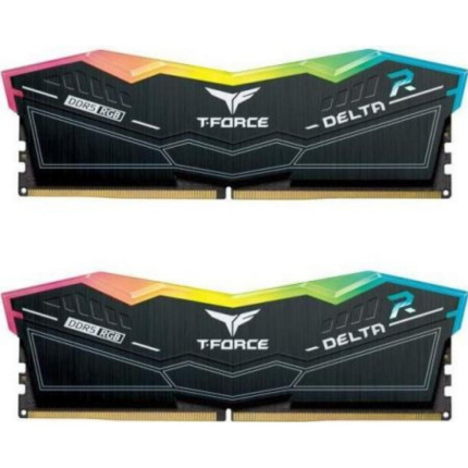 TeamGroup T-Force Delta RGB DDR5 32GB RAM με 2x16GB Modules και Ταχύτητα 6000 για Desktop FF3D532G6000HC38ADC01 <span style="color: white; visibility:visible;">0765441659599</span>