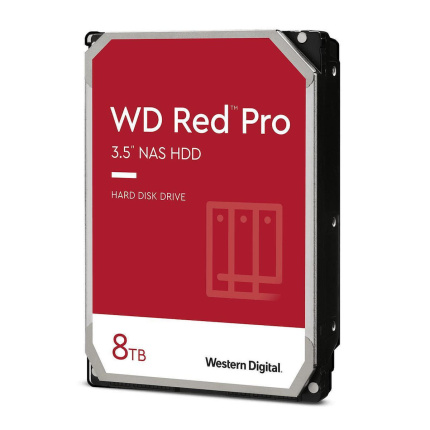 Western Digital Red Pro 8TB HDD Σκληρός Δίσκος 3.5" 7200rpm για NAS WD8006FFBX <span style="color: white; visibility:visible;">0718037909202</span>