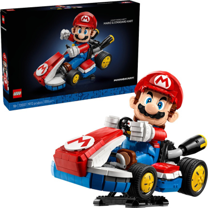 LEGO Super Mario Kart-Mario & Standard Kart για 18+ Ετών 1972τμχ 72037 <span style="color: white; visibility:visible;">5702017816548</span>
