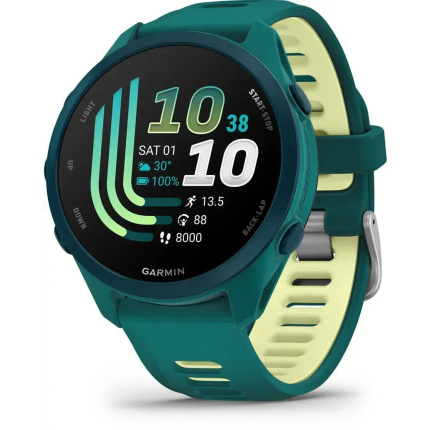 Garmin Forerunner 170 Music 43mm Αδιάβροχο Smartwatch με Παλμογράφο (Teal Green Citron) <span style="color: white; visibility:visible;">0753759368333</span>