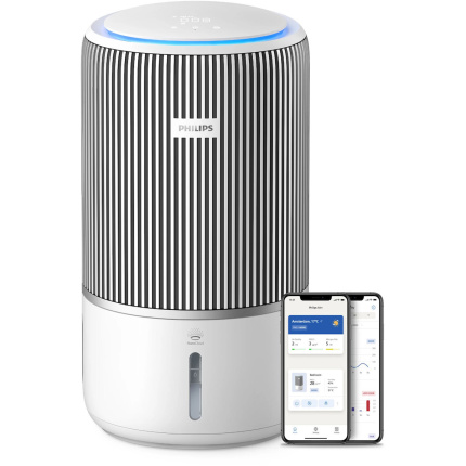 Philips 3400 Series Καθαριστής Αέρα / Υγραντήρας 43W για Χώρους 78m² <span style="color: white; visibility:visible;">8720389039485</span>