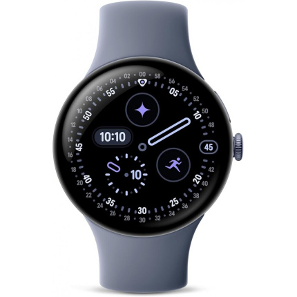 Google Pixel Watch 4 Aluminium 45mm με Παλμογράφο (Satin Moonstone Aluminium Case/Moonstone Active Band) <span style="color: white; visibility:visible;">0840353933781</span>