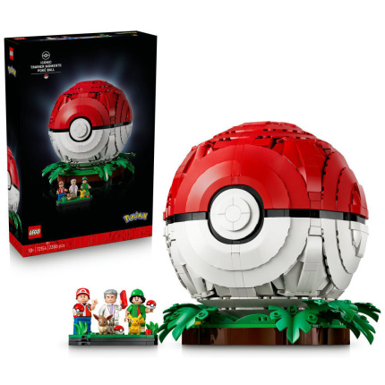 LEGO Pokemon Iconic Pokéball with Trainers για 18+ Ετών 2386τμχ 2144401 <span style="color: white; visibility:visible;">5702018069295</span>